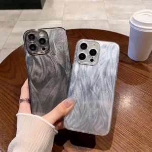 เคสโทรศัพท์แฟชั่นสําหรับiphone 16 Pro Max Plusปลอกนุ่มกันกระแทกสําหรับiPhone 16 15 14 13 12 Pro Max Plus 2/ชิ้น
